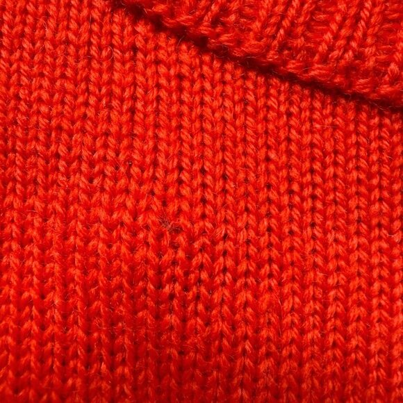 Vintage Blades Wool Sweater Medium Third Mate Anchor Graphic Red Nautical Sailor - Picture 11 of 13